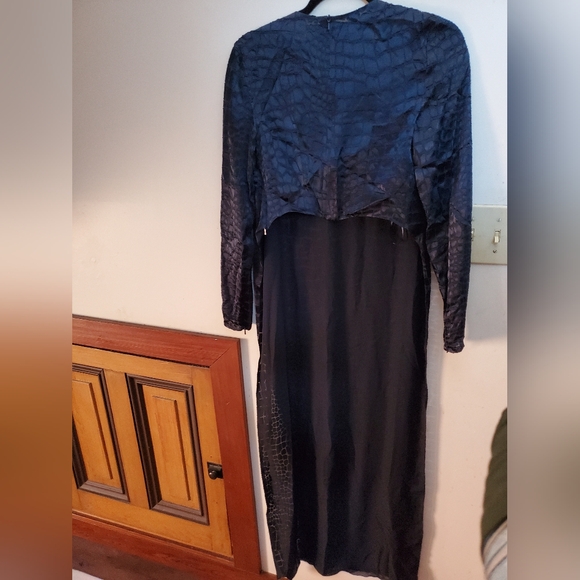 Sz 2 NWT $1815 Safiyya leopard pattern dress - Picture 3 of 4